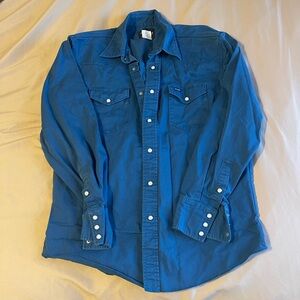 Men’s WRANGLER button up long sleeve
